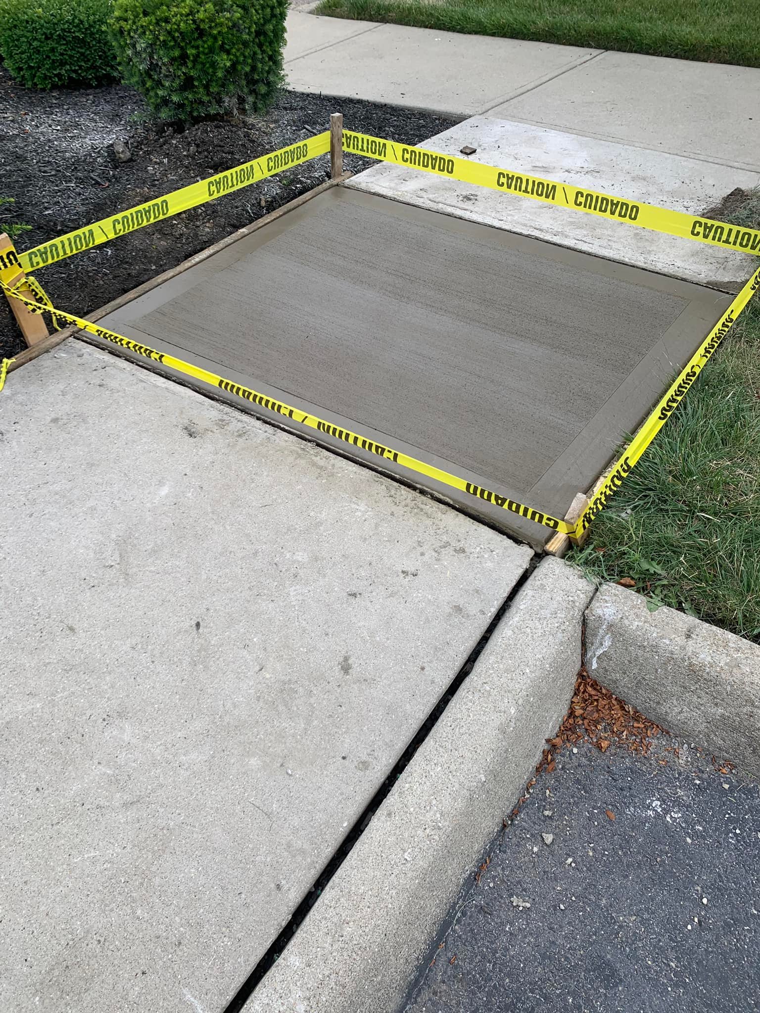 Commercial landscaping project Columbus Ohio